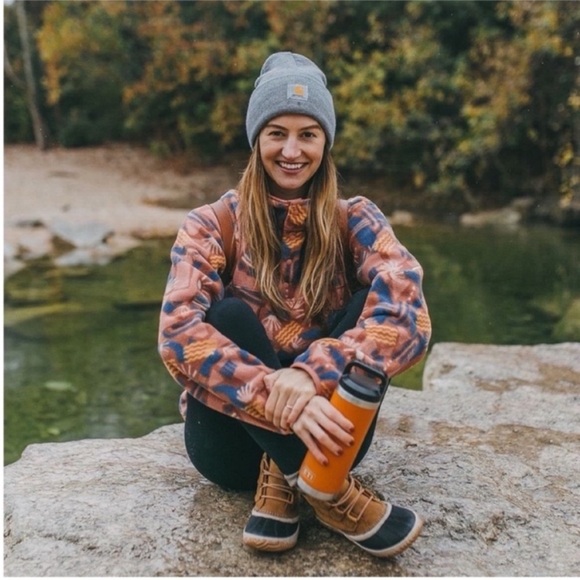 Patagonia Synchilla Snap-T Fleece Pullover Canyon
Block Big Sisu Brown Medium - Picture 11 of 15